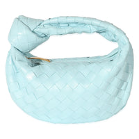 Teal Washed Intrecciato Lambskin Mini Jodie