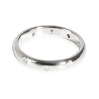 Etoile Wedding Band in  Platinum 0.22 CTW