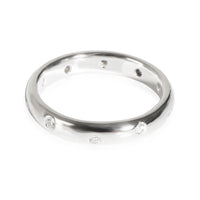 Etoile Wedding Band in  Platinum 0.22 CTW