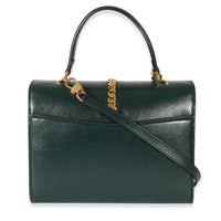 Green Leather Small 1969 Sylvie Top Handle Bag