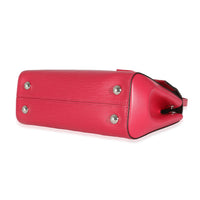 Louis Vuitton Hot Pink Epi Cluny BB Handbag clasp