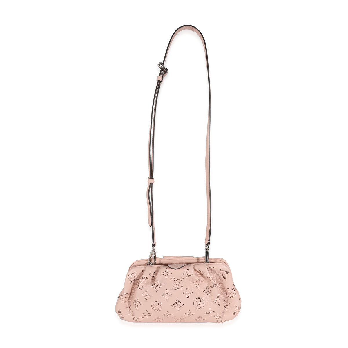 Louis Vuitton Magnolia Mahina Scala Mini Pouch Handbag av
