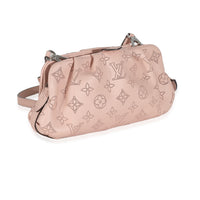 Louis Vuitton Magnolia Mahina Scala Mini Pouch Handbag pv