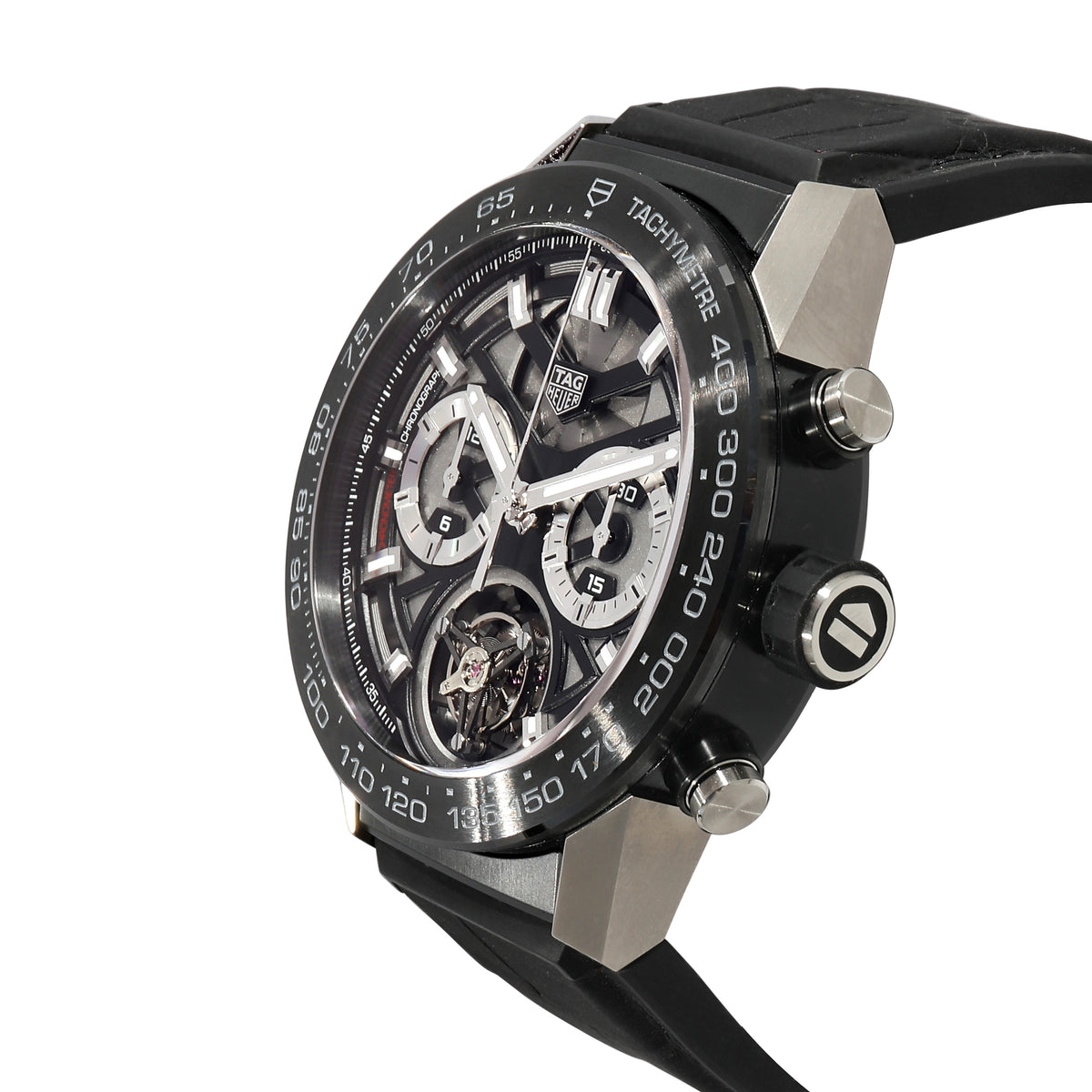 Tag Heuer Carrera CAR5A8Y.FC6377 Men's Watch in  Ceramic/Titanium lv