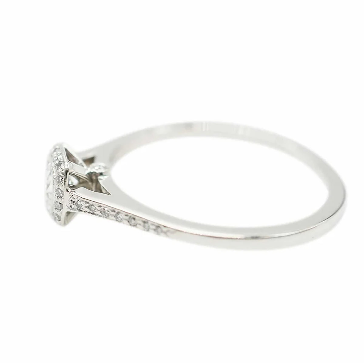 Tiffany & Co. Legacy Diamond Engagement Ring in  Platinum G VVS1 0.45 CTW