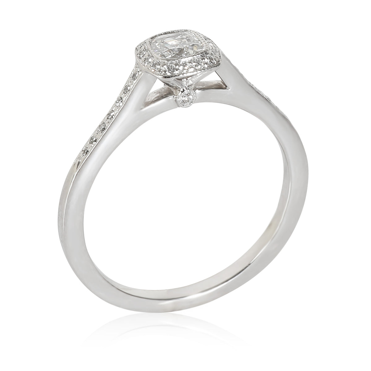 Legacy Diamond Engagement Ring in Platinum G VVS1 0.45 CTW