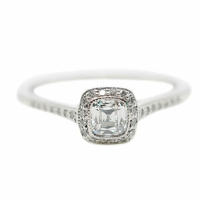 Legacy Diamond Engagement Ring in  Platinum G VVS1 0.45 CTW