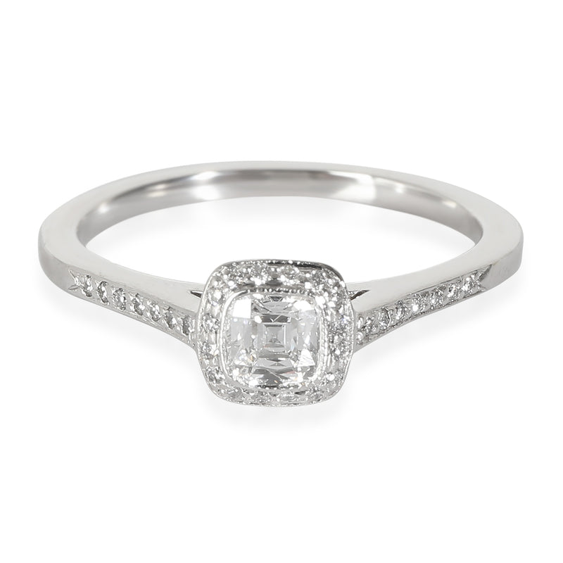 Legacy Diamond Engagement Ring in Platinum G VVS1 0.45 CTW