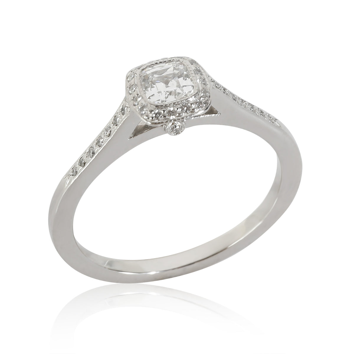 Legacy Diamond Engagement Ring in Platinum G VVS1 0.45 CTW