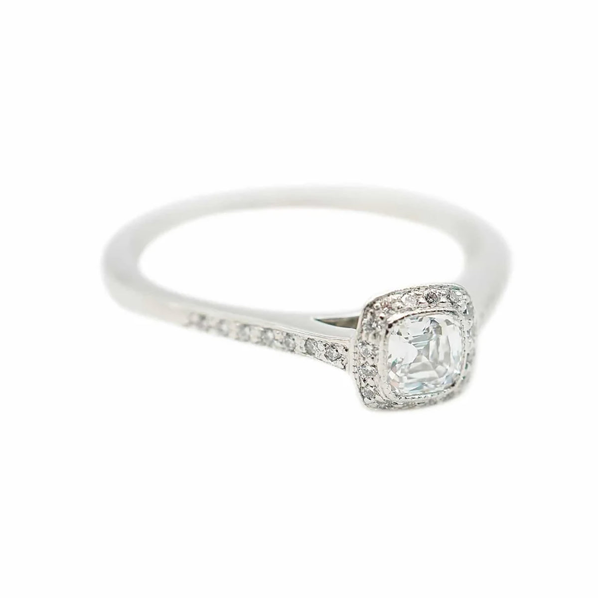 Legacy Diamond Engagement Ring in  Platinum G VVS1 0.45 CTW