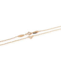 Elsa Peretti Diamond Pendant in 18k Rose Gold G-H VS 0.03 CTW