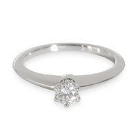 Diamond Engagement Ring in Platinum E VS2 0.19 CTW