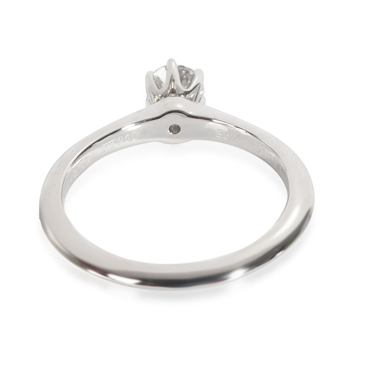 Diamond Engagement Ring in  Platinum D VVS2 0.36 CTW