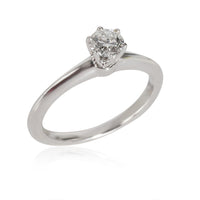 Diamond Engagement Ring in  Platinum D VVS2 0.36 CTW