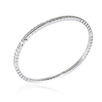 Ice Cube Eternity Diamond Bracelet in 18k White Gold 0.64 CTW