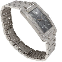 Tank Americaine de Cartier 2490 Womens Watch in 18k White Gold