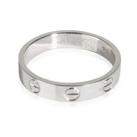 Love Ring in 18k White Gold