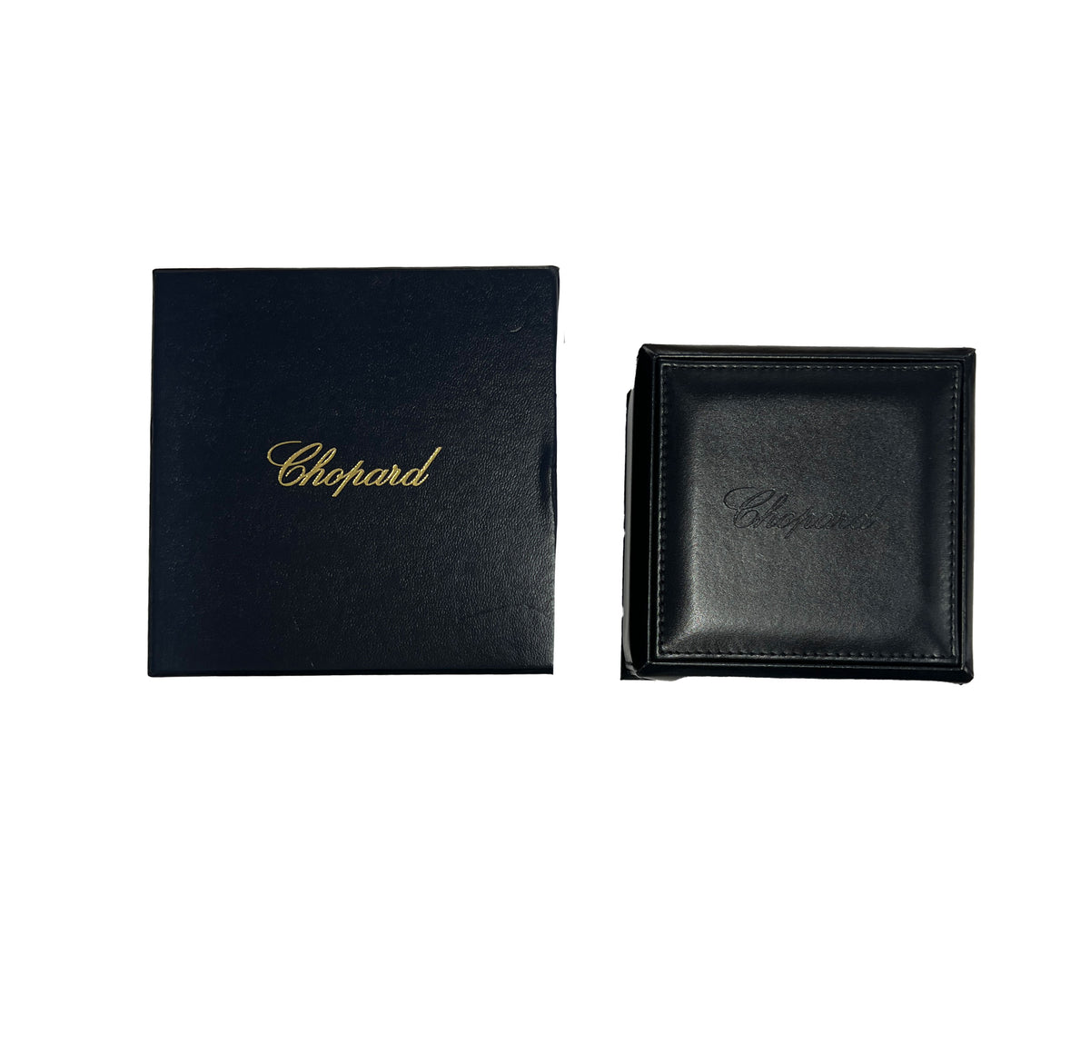 Chopard White Gold Diamond Happy Diamonds Pendant box