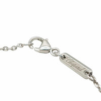 Chopard White Gold Diamond Happy Diamonds Pendant clasp