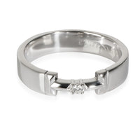 T Diamond Ring in 18K White Gold F-G VS 0.02 CTW