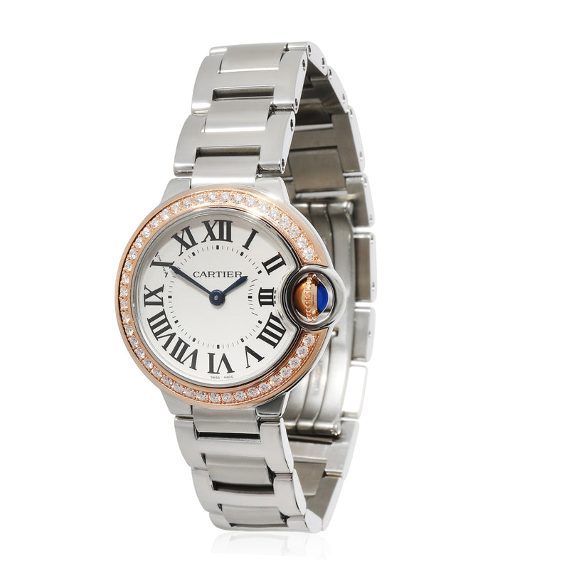 Ballon Bleu WE902079 Womens Watch in 18kt Stainless Steel/Rose Gold