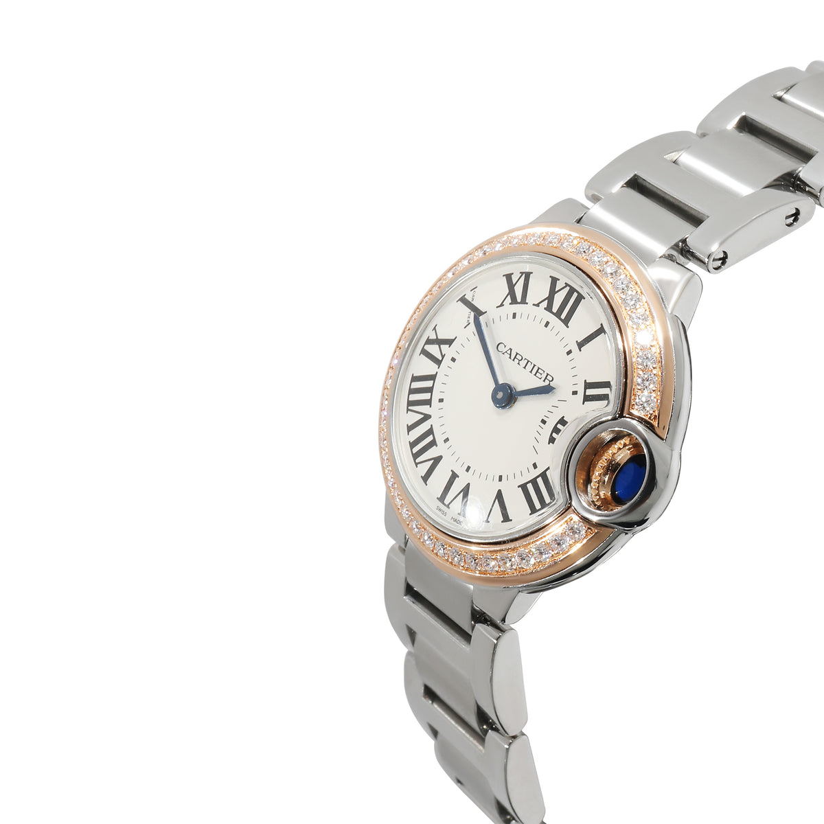 Ballon Bleu WE902079 Womens Watch in 18kt Stainless Steel/Rose Gold