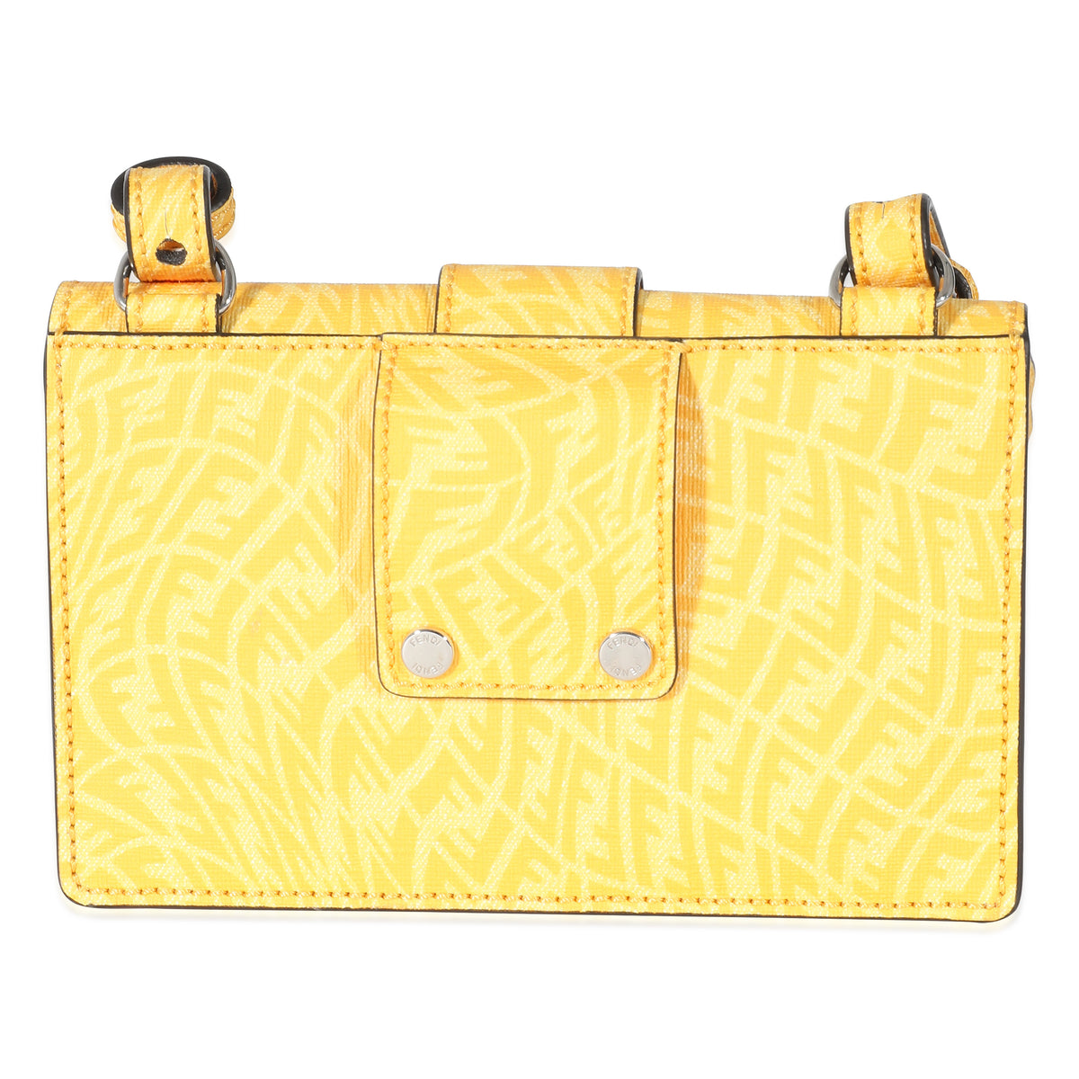 x Sarah Coleman Mimosa Canvas FF Vertigo Baguette Belt Pouch