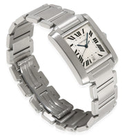 Tank Francaise W51002Q3 Unisex Watch in  Stainless Steel