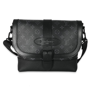 Louis Vuitton Monogram Eclipse Saumur Messenger