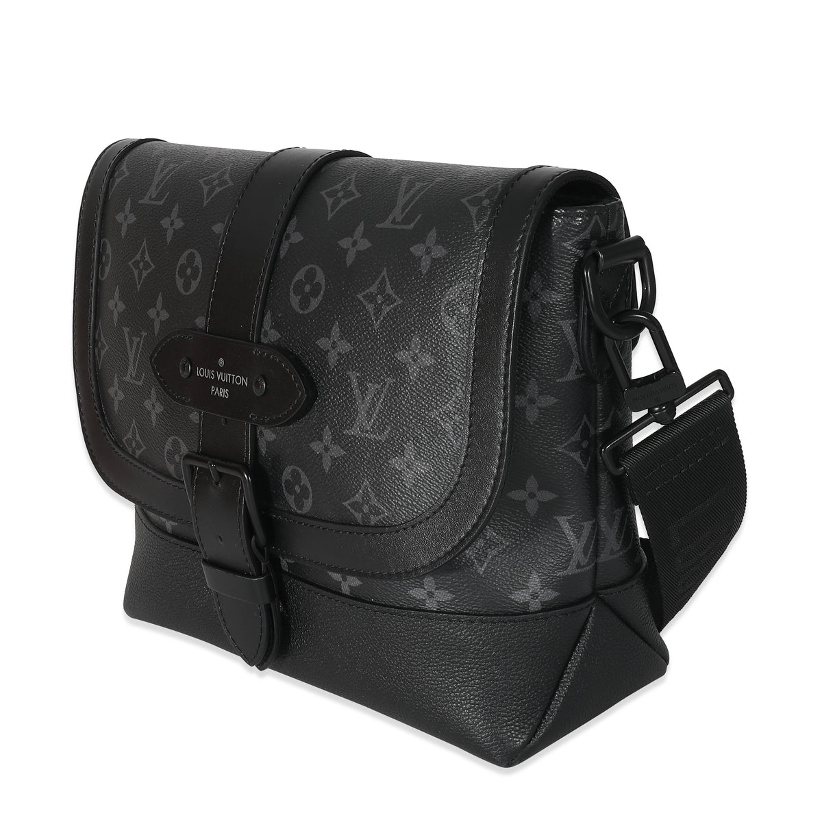 Louis Vuitton Monogram Eclipse Saumur Messenger