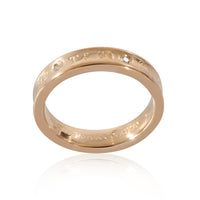 1837 Narrow Diamond Ring in 18K Rose Gold 0.02 CTW