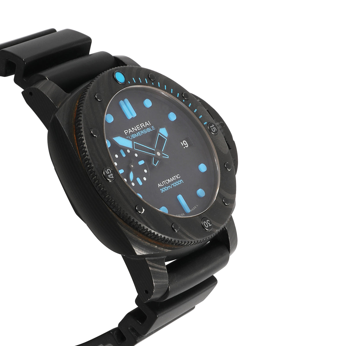 Luminor Submersible Carbontech PAM00960 Men's Watch in  Carbon Fiber