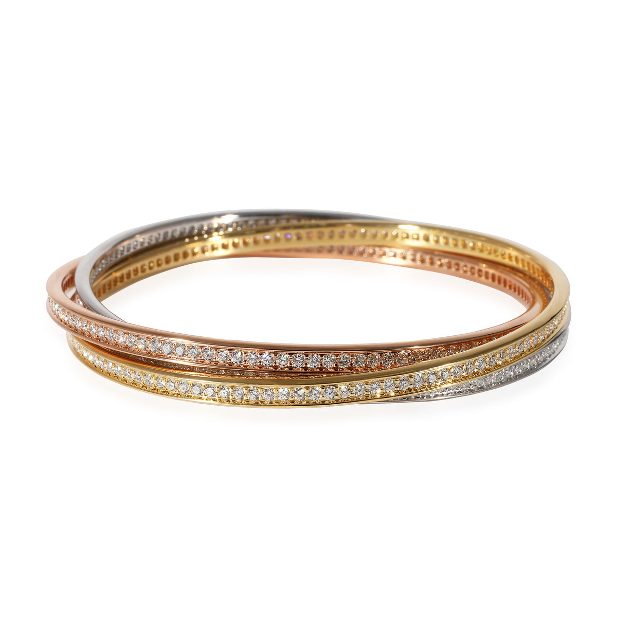 Cartier Trinity Diamond Bracelet fv