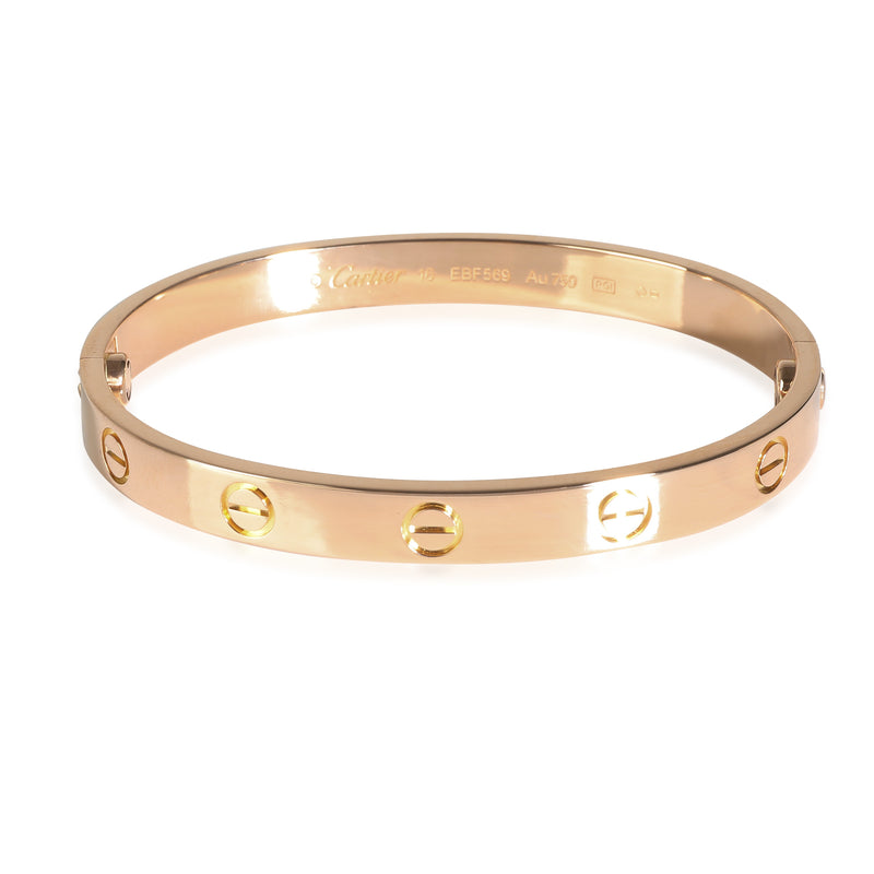 Cartier Love Bracelet in 18k 18K Rose Gold