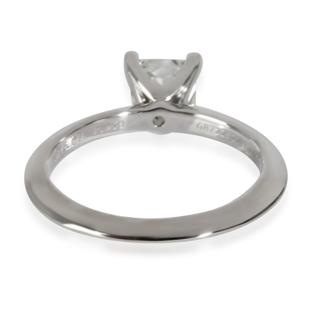 1.05 ct Princess Diamond Engagement Ring