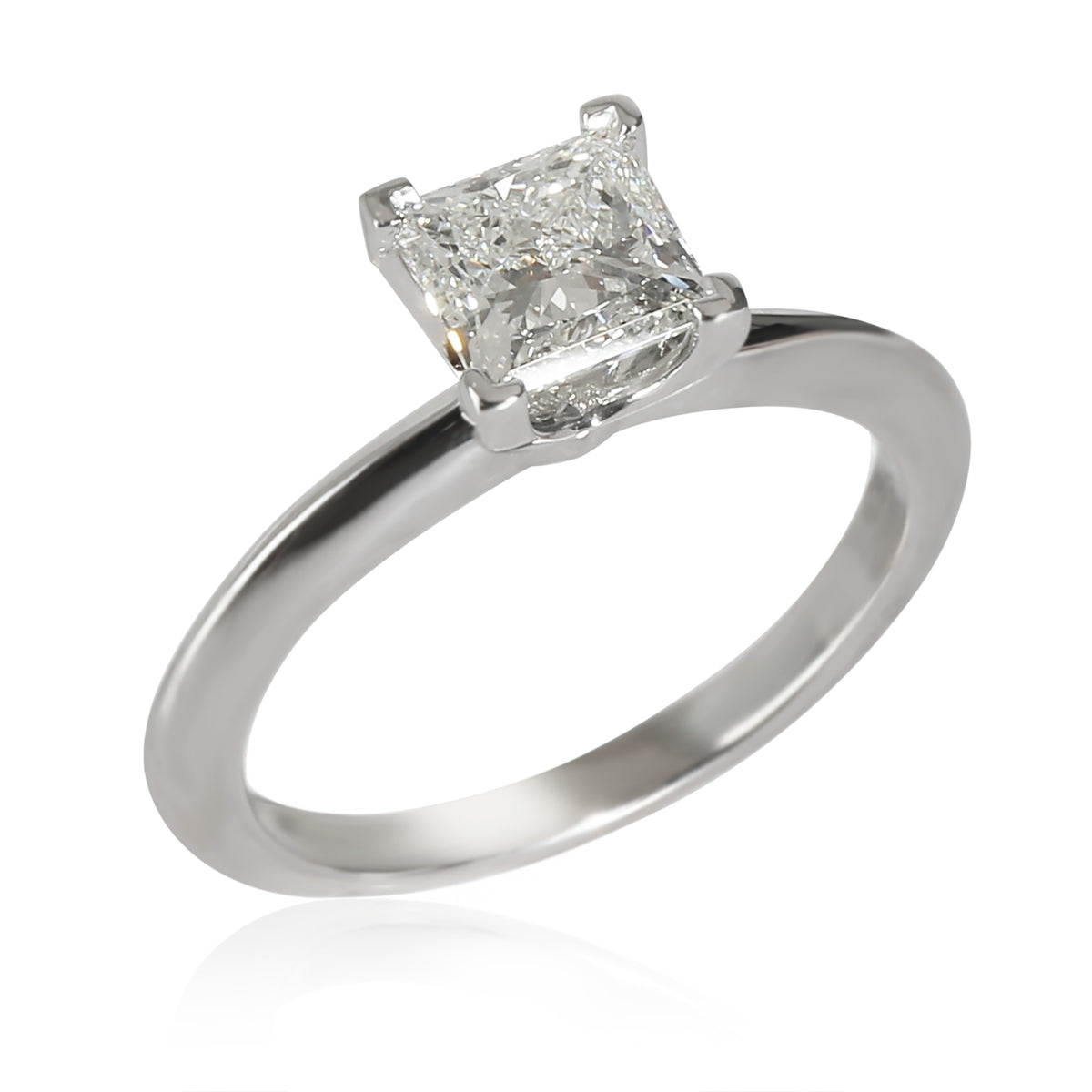 1.05 ct Princess Diamond Engagement Ring