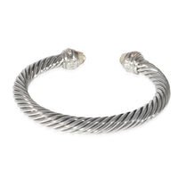 Cable Bracelet With Citrine in Sterling Silver 0.41 CTW
