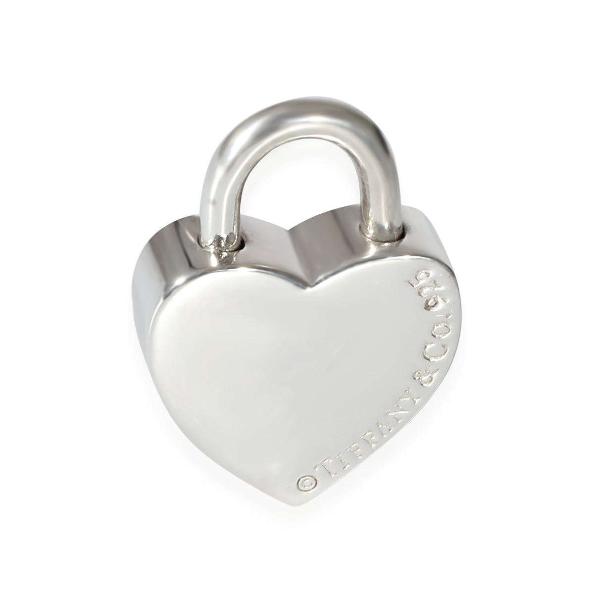 Tiffany & Co. Padlock Charm in Sterling Silver