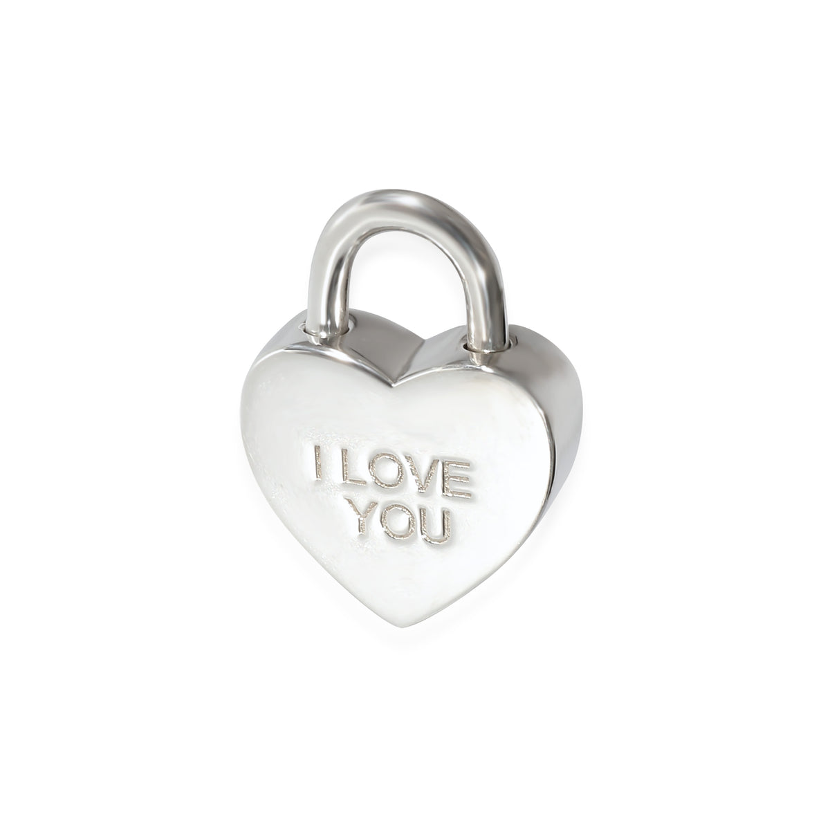 Tiffany & Co. Padlock Charm in Sterling Silver