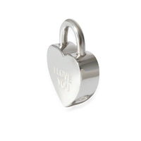 Tiffany & Co. Padlock Charm in Sterling Silver