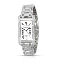 Tank Americaine WB7026L1 Unisex Watch in  White Gold