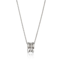 B.zero 1 Diamond Pendant in 18k White Gold