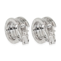 B.zero1 Hoop Earring in 18K White Gold 1.08 CTW