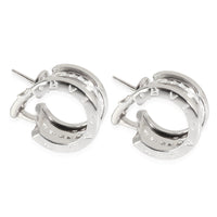 B.zero1 Hoop Earring in 18K White Gold 1.08 CTW