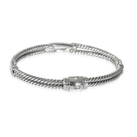Labyrinth Diamond Bracelet in Sterling Silver 0.27 CTW