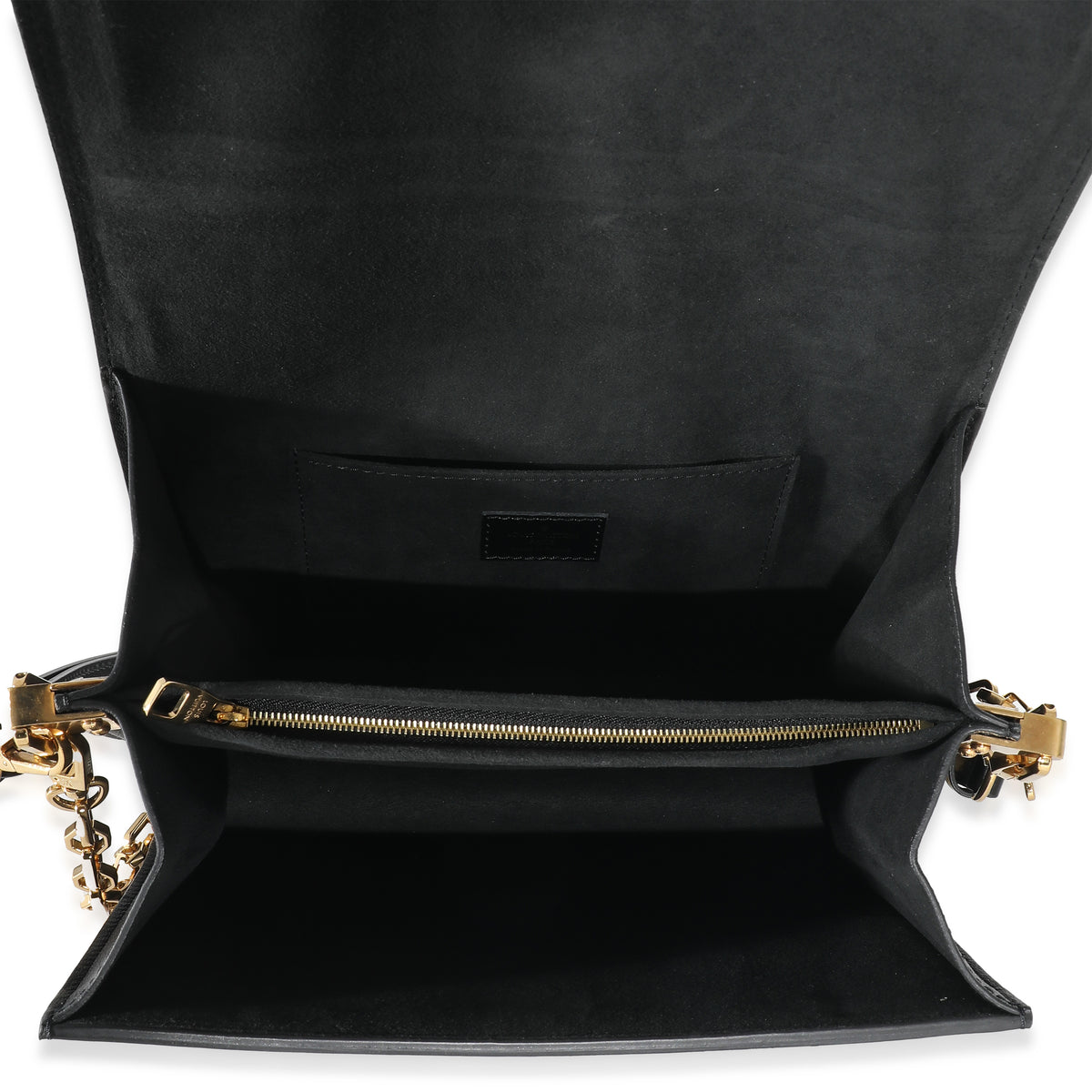 Louis Vuitton Black Smooth Leather Dauphine MM Handbag ad1