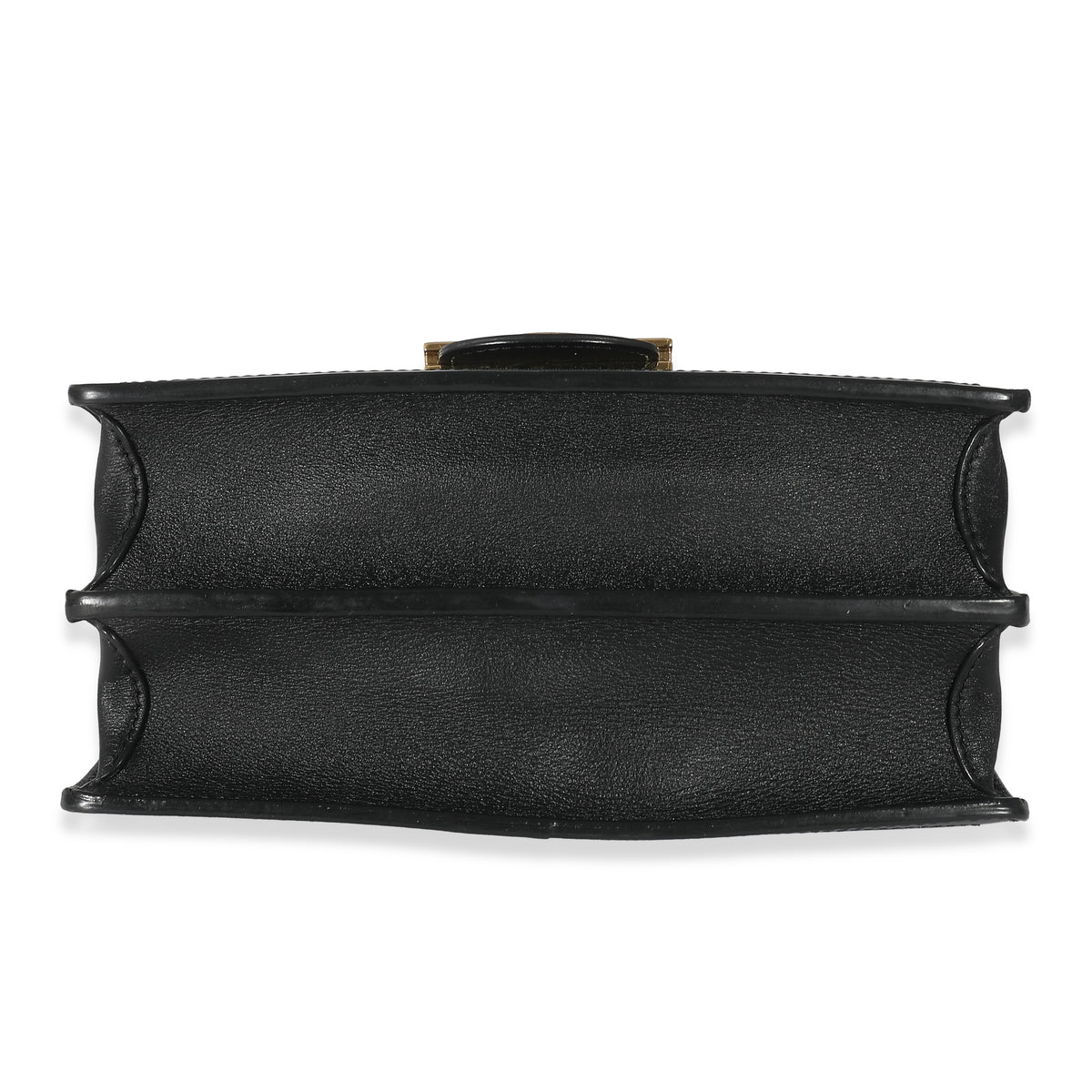 Louis Vuitton Black Smooth Leather Dauphine MM Handbag box