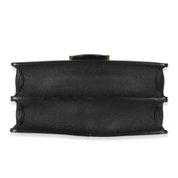 Louis Vuitton Black Smooth Leather Dauphine MM Handbag box