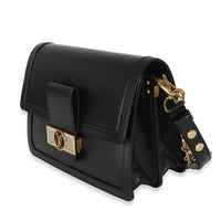 Louis Vuitton Black Smooth Leather Dauphine MM Handbag sv