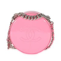 Pink Patent CC Round As Earth Bag